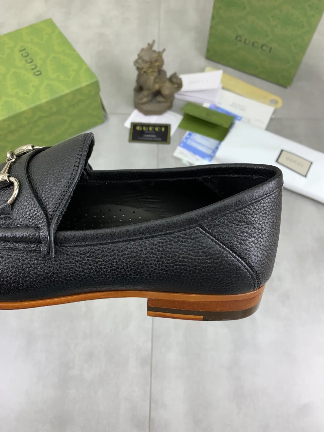 Men's men's shoes 💰P540 [New style] Water-dyed cowhide 💰💎💎💎 [Gucci] Gucci high-end men's formal business leather shoes, original order 1:1 authentic goods! Original imported high-end washed calfskin, original metal buckle, imported first-layer cowhide lining for feet, original outsole, men's shoe size: 38-44, multiple colors available